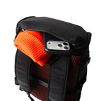 UAG Civilian 20-Liter Backpack, fits up to 16" Laptop, Black/Orange
