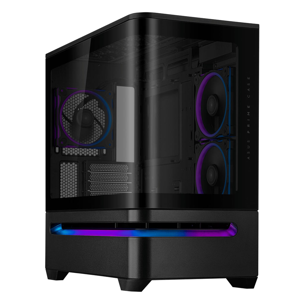 ASUS Prime AP304 ARGB ATX PC Gaming Case Tempered Glass; x4 ARGB Fans