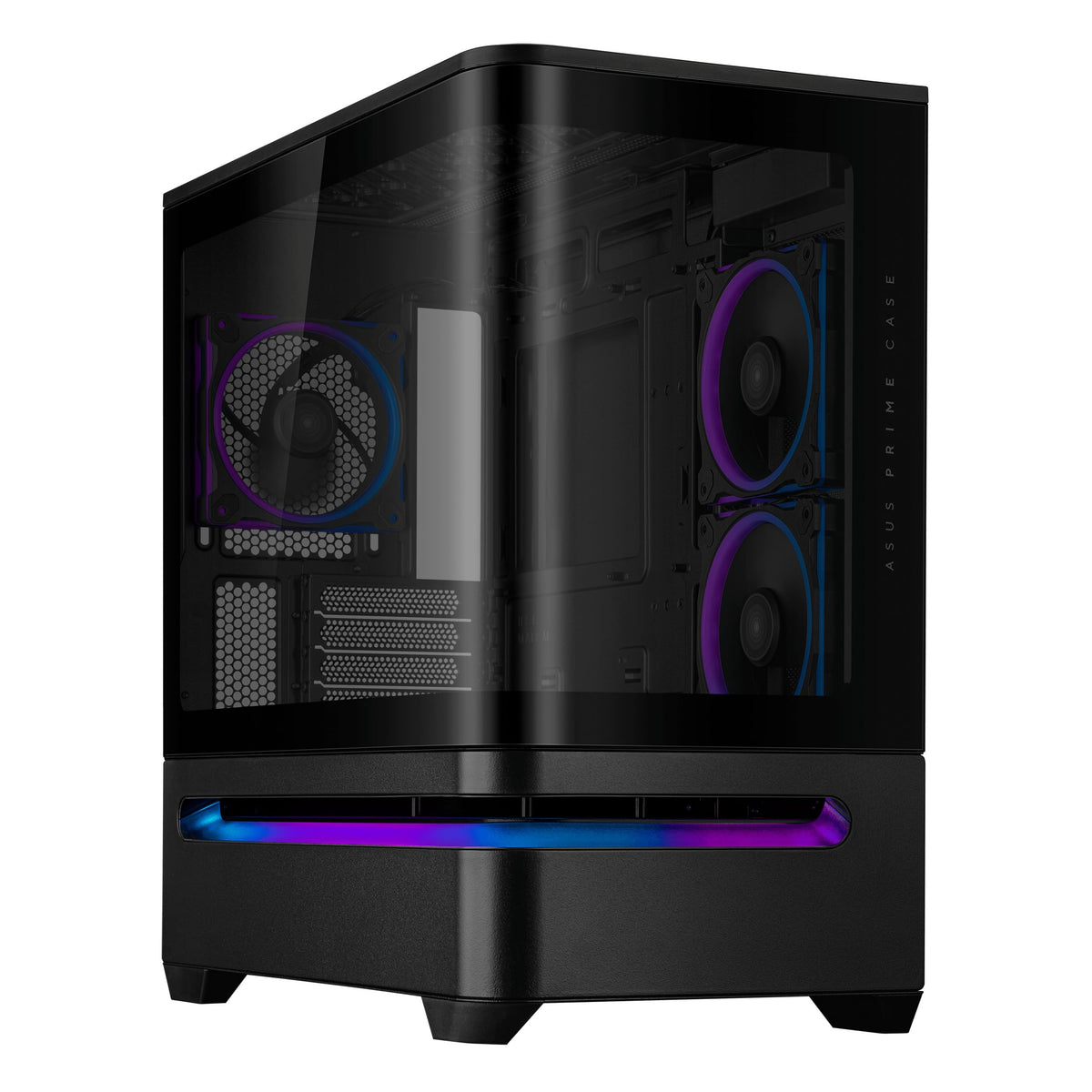 ASUS Prime AP304 ARGB ATX PC Gaming Case Tempered Glass; x4 ARGB Fans