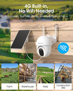 ARCCTV 4G LTE Cellular Security Camera Outdoor Wireless