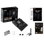 ASUS TUF Gaming B650-E WIFI AMD B650 AM5 DDR5 8000 DP HDMI 3x M2 USB3.2 WiFi 6E + BT AURA RGB 2.5Gbit LAN ATX Motherboard with ASUS TUF Protection, Q-Design, Armoury Crate