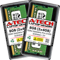 A-Tech 8GB Kit (2x4GB) RAM for Dell OptiPlex 7080, 5080, 3090, 3080 Micro Desktops | DDR4 2666 MHz SODIMM PC4-21300 Memory Upgrade