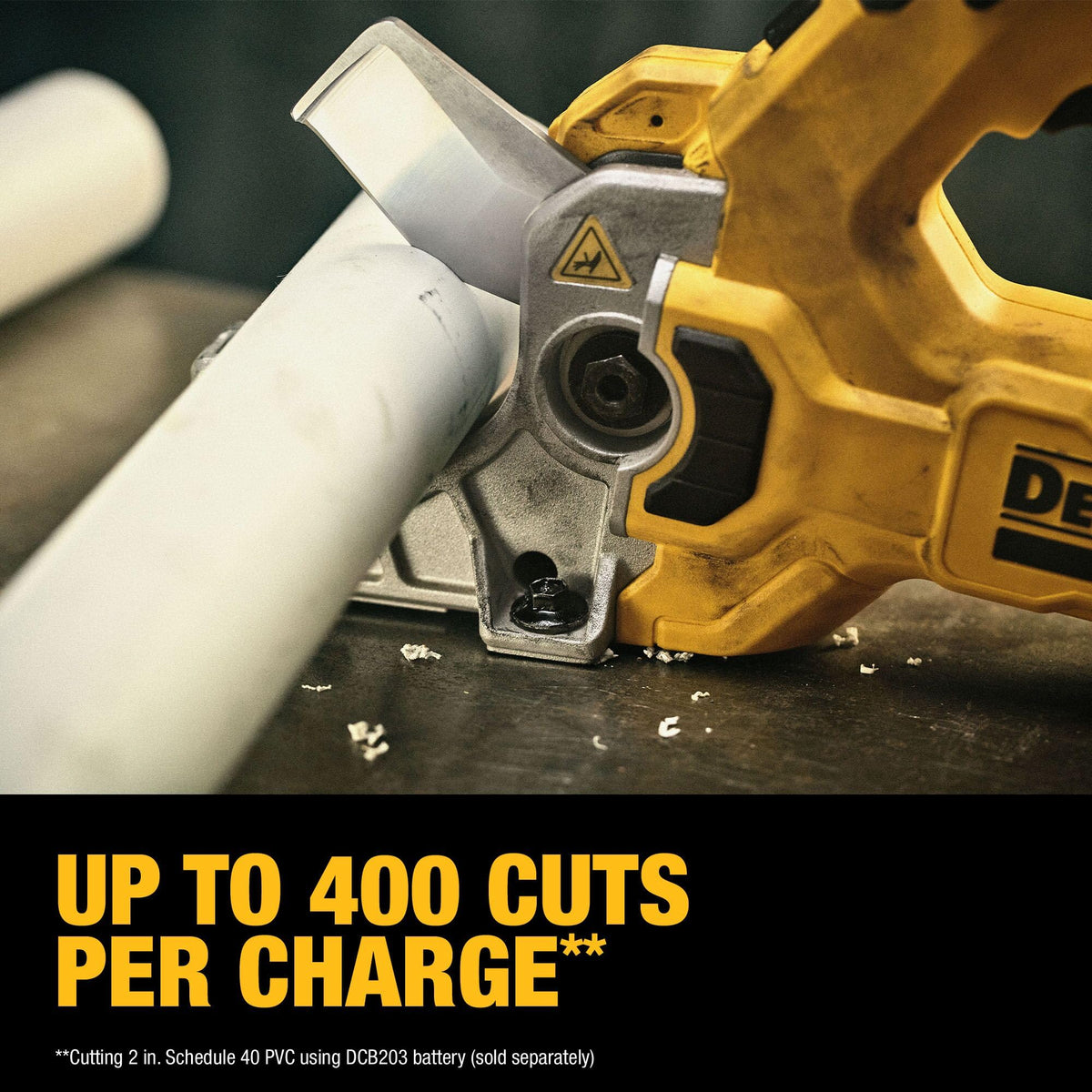 DEWALT 20V MAX Plastic Tubing Cutter, Bare Tool Only (DCE180B)