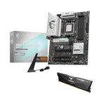 MSI PRO B850M-P WIFI Motherboard,ATX-Supports AMD Ryzen 9000-7000 Processors,AM5-DDR5 Memory Boost (8200+ MT/s OC),PCIe 5.0 x16&4.0x16,M.2 Gen5,Wi-Fi 7,5G LAN+HIGH-SPEED DDR5 RAM 16GB (1x 16GB) Bundle