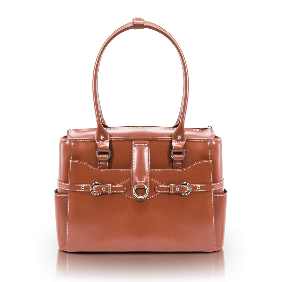 McKlein 15" Leather Ladies' Laptop Briefcase- WILLOW SPRINGS