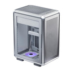 Cooler Master MasterFrame 400 Micro-ATX Case, High Airflow 360mm AIO Silver