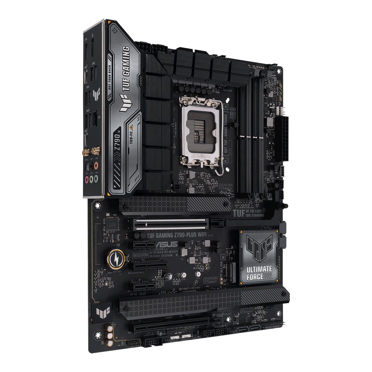 ASUS TUF Gaming Z790-Plus WiFi LGA 1700(Intel 14th,12th &13th Gen) ATX Gaming Motherboard(PCIe 5.0,DDR5,4xM.2 Slots,16+1 DrMOS,WiFi 6,2.5Gb LAN,Front USB 3.2 Gen 2 Type-C,Thunderbolt 4(USB4),Aura RGB)