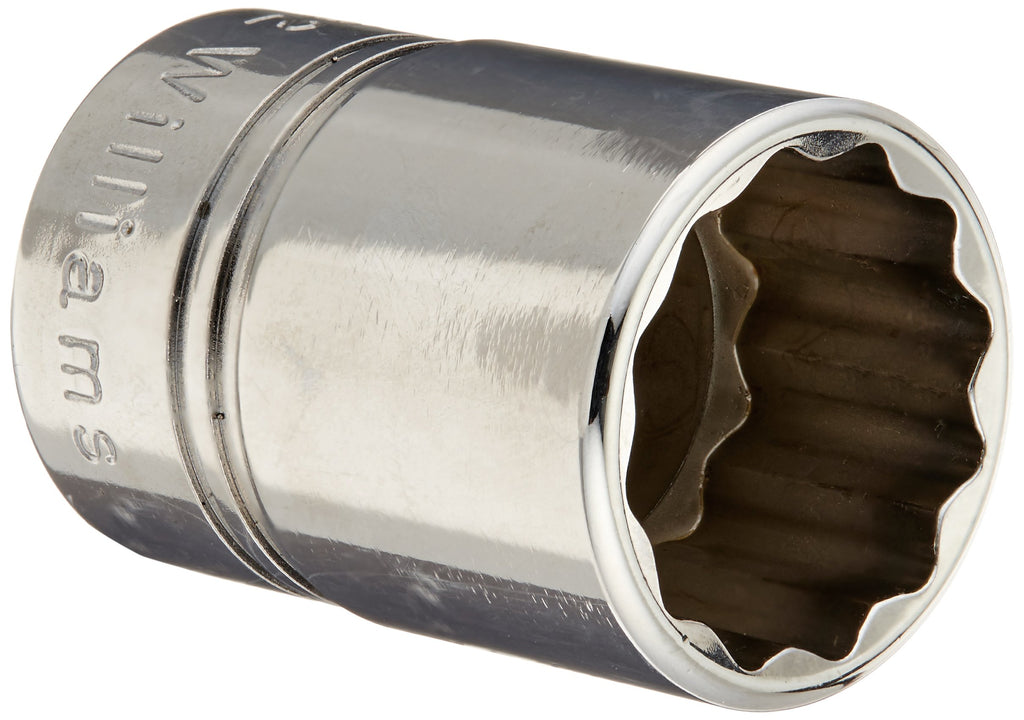 Williams WSS-23RC 23-Piece 1/2-Inch Drive Shallow 12 Point Socket Set