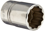Williams WSS-23RC 23-Piece 1/2-Inch Drive Shallow 12 Point Socket Set