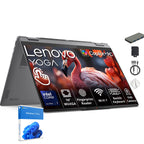 Lenovo Yoga 7i 2-in-1 16" 2K Touchscreen AI Laptop, Intel Core Ultra 7 256V, 16GB LPDDR5X, 2TB Storage (1TB SSD+1TB Docking Station), Backlit Keyboard, Fingerprint, FHD Camera, Win 11 Pro, Grey