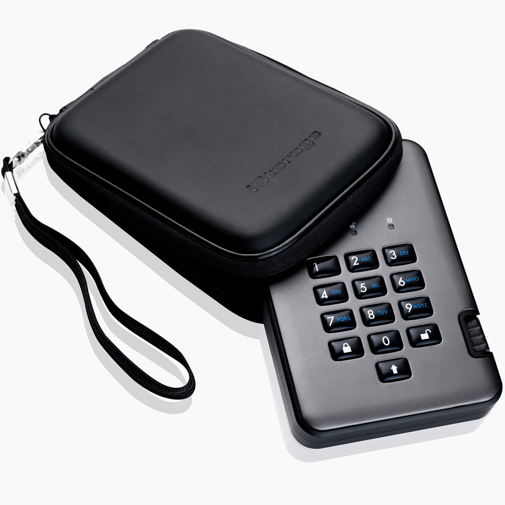 iStorage diskAshur PRO2 HDD 500GB | Secure Portable Hard Drive | FIPS Level 3 certified | Password Protected | Dust/Water-Resistant | Hardware encryption Visit the iStorage Store