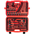 160Pc Mechanics Socket Set 1/2 1/4 3/8" Drive Metric