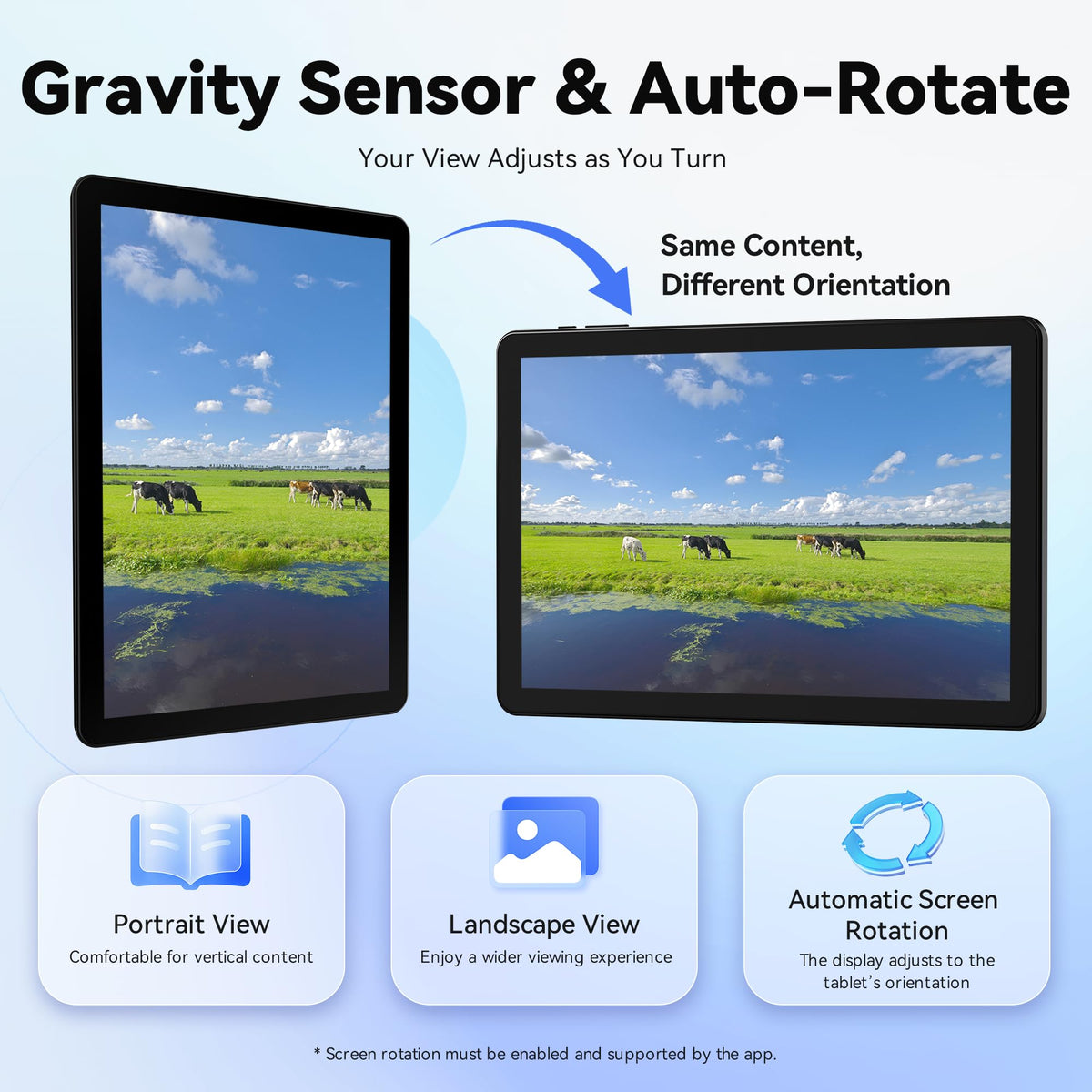 Android 16 Tablet 10.1 Inch, 26GB RAM 128GB ROM, 1TB Expandable, 5GHz WiFi