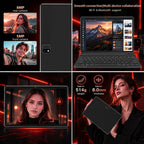Android Tablet, 2026 Android 16 Tablet with Keyboard, 26GB+256GB, Gemini AI