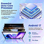 Android 17 Tablet with Keyboard, Octa-Core, Gemini AI+SI, 8000mAh Battery