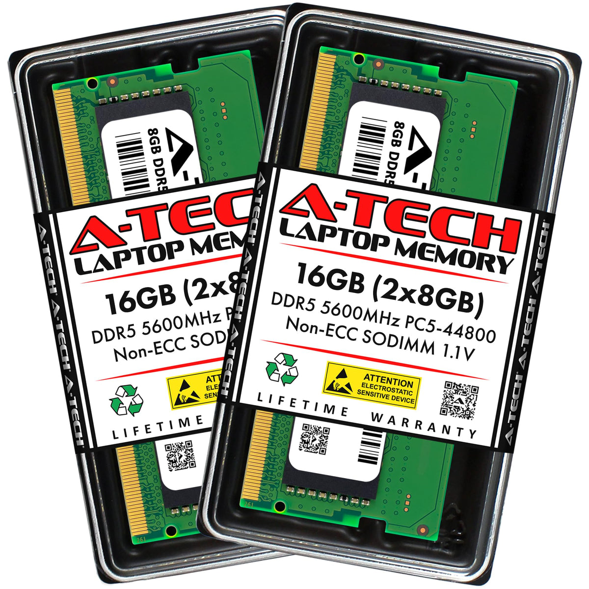 A-Tech 8GB RAM for Lenovo LOQ 15APH8, 15IRH8, 16APH8, 16IRH8 Gaming Laptop | DDR5 5600MHz PC5-44800 SODIMM 1.1V 262-Pin Non-ECC SO-DIMM Memory Upgrade