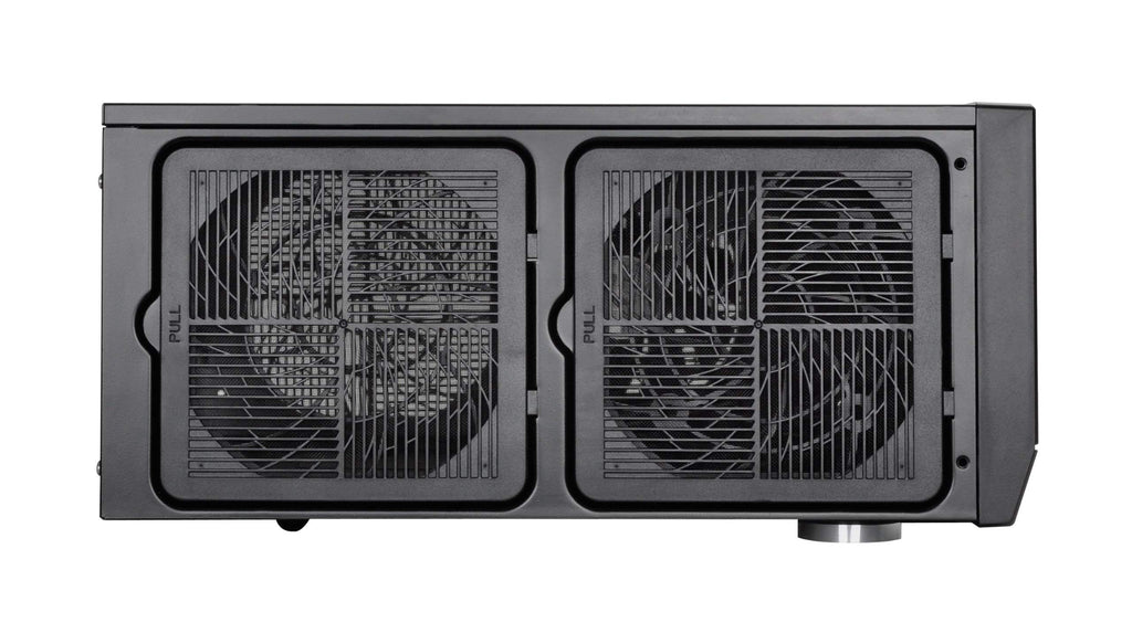 SilverStone Technology Grandia Series Aluminum HTPC Computer Case for ATX / SSI-CEB - Black (GD09B)