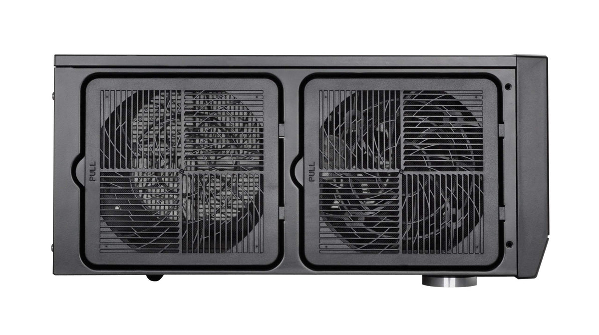 SilverStone Technology Grandia Series Aluminum HTPC Computer Case for ATX / SSI-CEB - Black (GD09B)