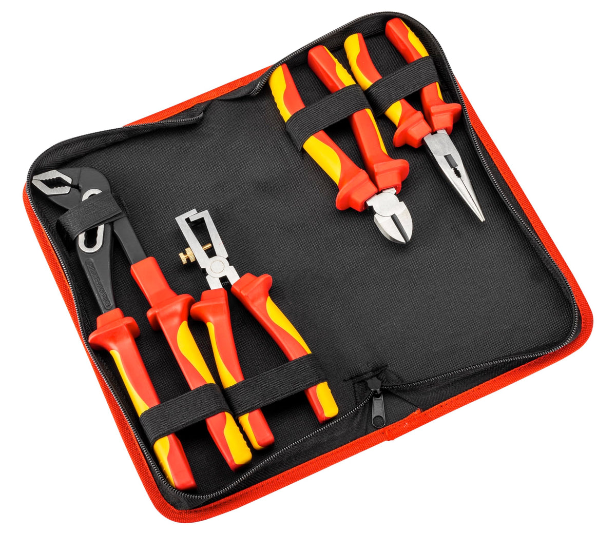 Powerbuilt 13-Piece VDE Tool Set, Insulated Ratchet, Sockets, Extensions, High-Voltage Electrical and Hybrid Vehicles, Home Repair - 642937