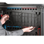Tripp Lite 48-Port AC Mobile Charging Cart Storage Station for Chromebooks, iPads, Laptops, Tablets, Black (CSC48AC)