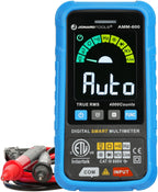 Jonard Tools ACM-1000 Digital Clamp Meter, 1000V/1000A TRMS Multimeter with 42mm Clamp, Non-Contact Voltage Tester, Measures AC/DC Voltage, Current, Continuity, Frequency, Capacitance