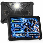 T1 Rugged Tablet Android 16, 8" 20GB+128GB/2TB, Waterproof Tablet