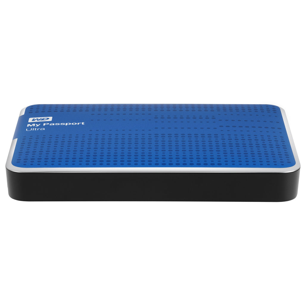 Western Digital My Passport Ultra 2 TB Portable External USB 3.0 Hard Drive with Auto Backup, Blue