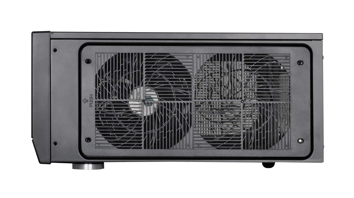 SilverStone Technology Grandia Series Aluminum HTPC Computer Case for ATX / SSI-CEB - Black (GD09B)