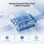 Android 16 Tablet 11 inch, 128GB + 36GB + 1TB Expand, 90Hz IPS Large Screen