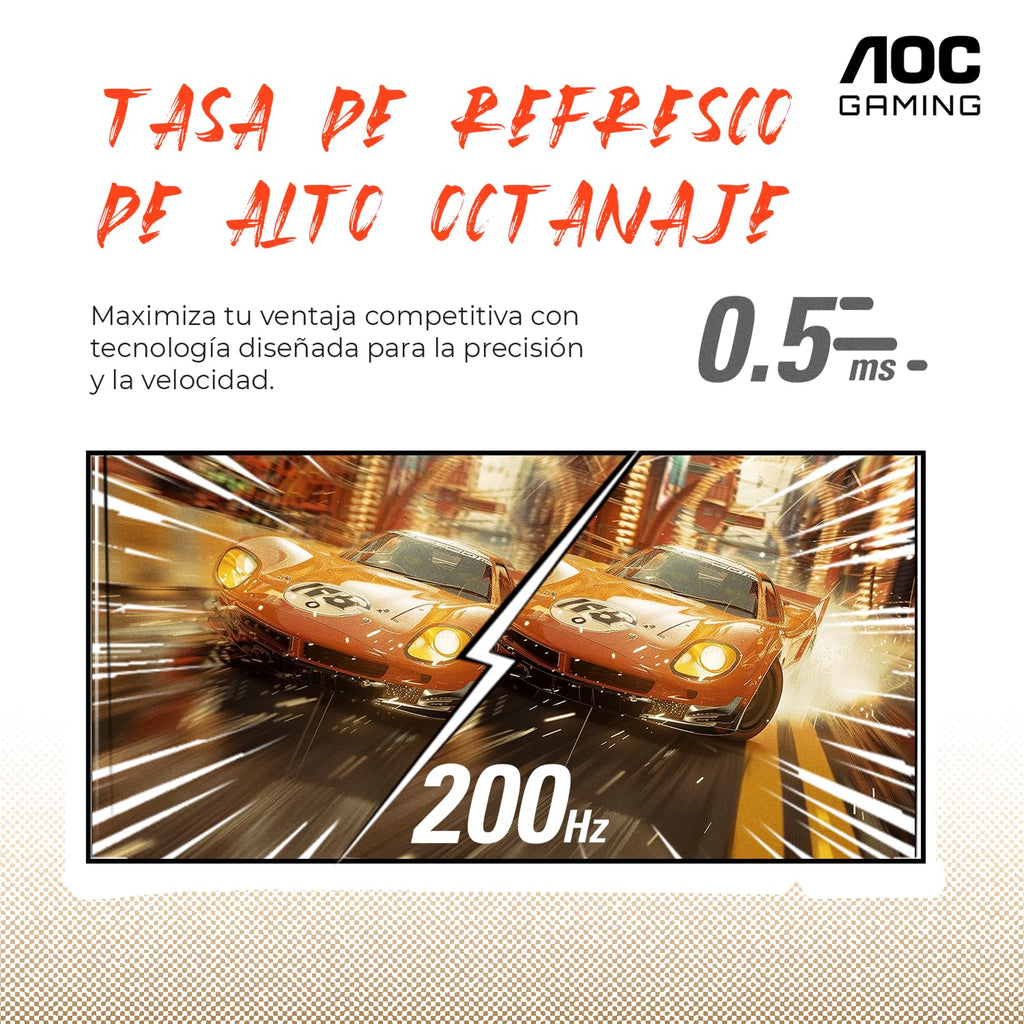 AOC 27 Inch Curved Gaming Monitor FHD 200Hz VA 0.3ms HDR, C27G4H2