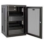Tripp Lite 48-Port AC Mobile Charging Cart Storage Station for Chromebooks, iPads, Laptops, Tablets, Black (CSC48AC)