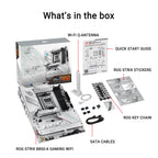 ASUS ROG Strix B850-A Gaming WiFi AMD AM5 B850 ATX Motherboard 14+2+2 Power Stages, DDR5 AEMP, 2.5G LAN 7 with Q-Antenna, 4X M.2, PCIe® 5.0, USB 20Gbps Type-C, AI Networking II, ASUS Advisor