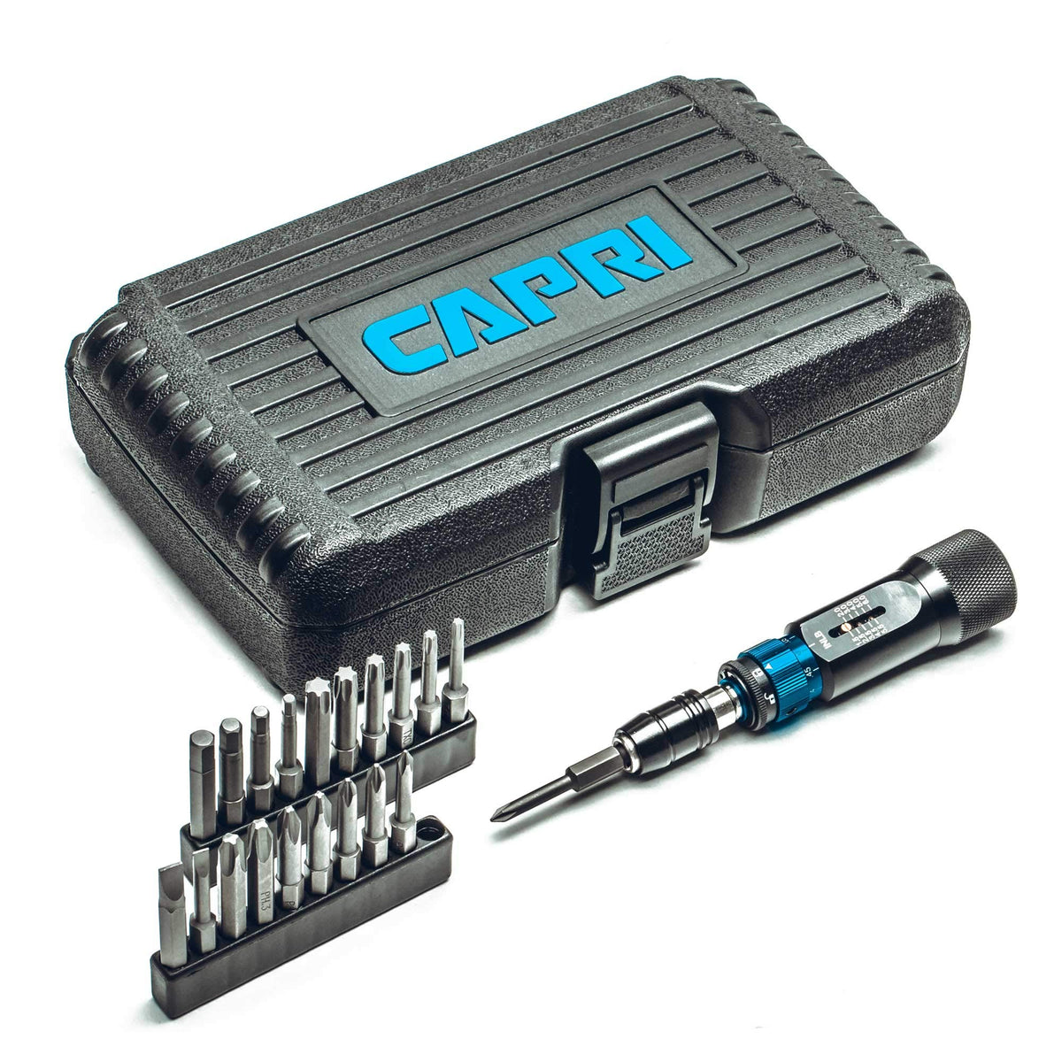 Capri Tools Digital Torque Screwdriver, Dual Direction, 0.88-17.7 in. lbs./10-200 cNm/1.02-20.41 kg-cm (CP26000-200)