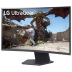 LG 27GS60QC-B Ultragear 27-inch Curved Gaming Monitor QHD (2560x1440) 180Hz 1ms 1000R AMD FreeSync HDR10 HDMIx2 DisplayPort Borderless Design Black Stabilizer DAS Crosshair FPS Counter - Black
