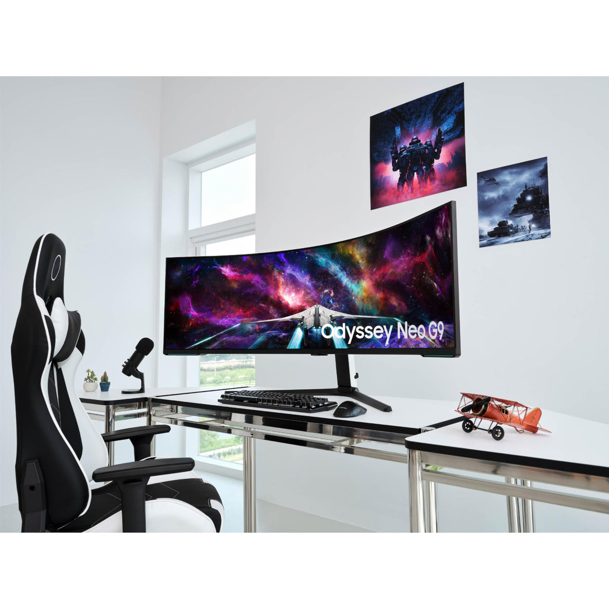 Samsung 57" Odyssey Neo G9 (G95NC) Dual 4K UHD 1000R Curved Gaming Monitor