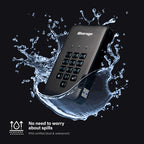 iStorage diskAshur PRO2 HDD 500GB | Secure Portable Hard Drive | FIPS Level 3 certified | Password Protected | Dust/Water-Resistant | Hardware encryption Visit the iStorage Store