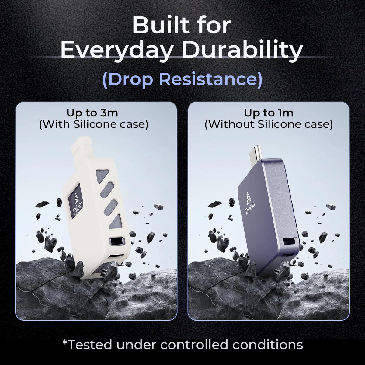 1TB Video Editing SSD 20Gbps USB-C External Drive for iPhone16 Pro