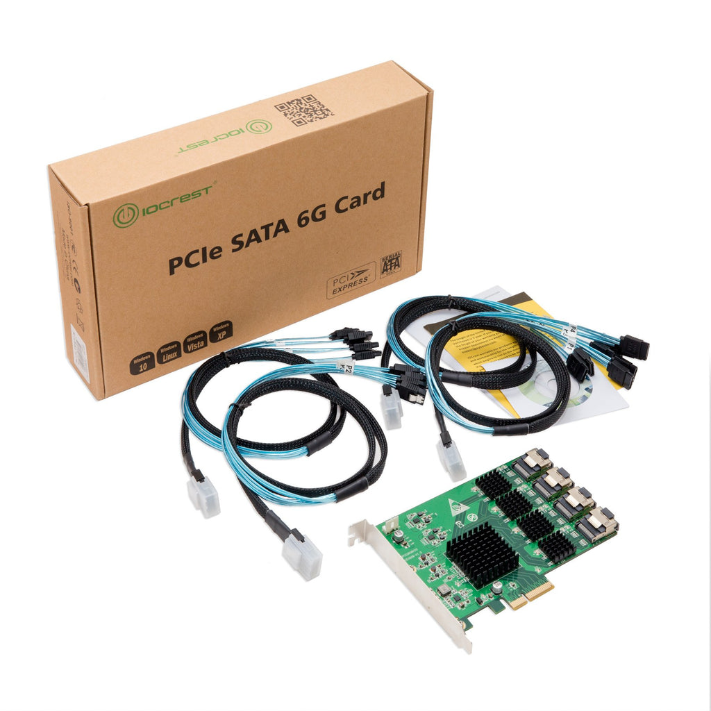 IO Crest 16 Port SAS PCIe 2.0 X4 Controller Card Components Other SI-PEX40097