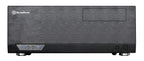 SilverStone Technology Grandia Series Aluminum HTPC Computer Case for ATX / SSI-CEB - Black (GD09B)