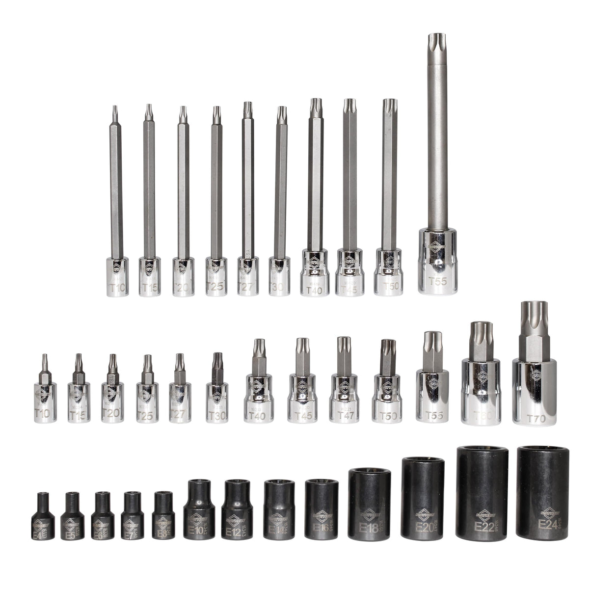 Mayhew Tools 16063F Master Socket Bit Set, 36-Piece Torx