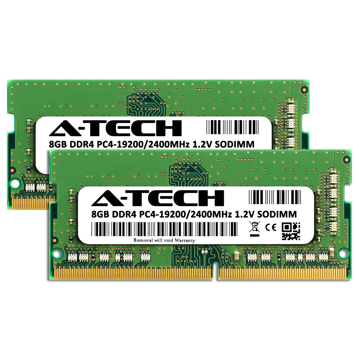 A-Tech 16GB Kit (2x8GB) RAM for Dell Inspiron 3481, 5370, 5570, 5770, 7570 Laptop | DDR4 2400MHz PC4-19200 SODIMM 1.2V 260-Pin Non-ECC SO-DIMM Memory Upgrade