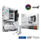 ASUS ROG Strix B850-A Gaming WiFi AMD AM5 B850 ATX Motherboard 14+2+2 Power Stages, DDR5 AEMP, 2.5G LAN 7 with Q-Antenna, 4X M.2, PCIe® 5.0, USB 20Gbps Type-C, AI Networking II, ASUS Advisor