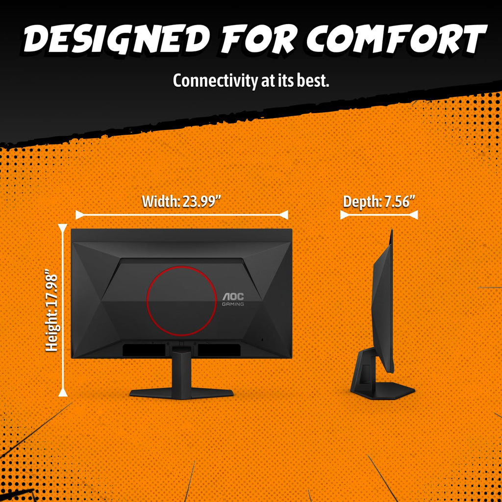 AOC 27" Gaming Monitor QHD 260Hz Overclocked IPS NVIDIA G-SYNC Q27G41ZE