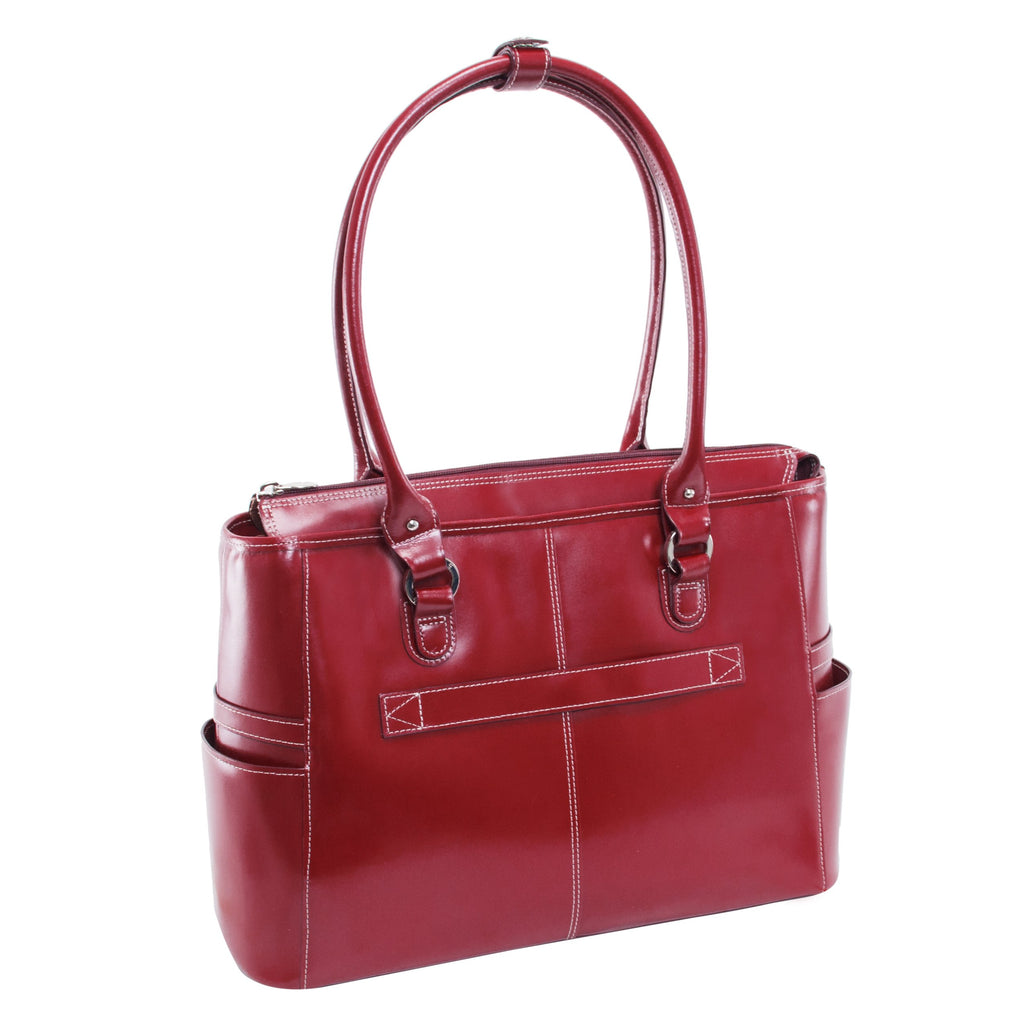 McKlein 15" Leather Ladies' Laptop Briefcase- WILLOW SPRINGS