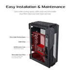 ASUS ROG Z11 Mini-ITX/DTX Gaming Case with Patented 11° Tilt Design, Compatible with ATX Power Supply,3-Slot Graphics, Front I/O USB 3.2 Gen 2 Type-C, 2X USB 3.2 Gen 1 Type-A and ARGB Control Button