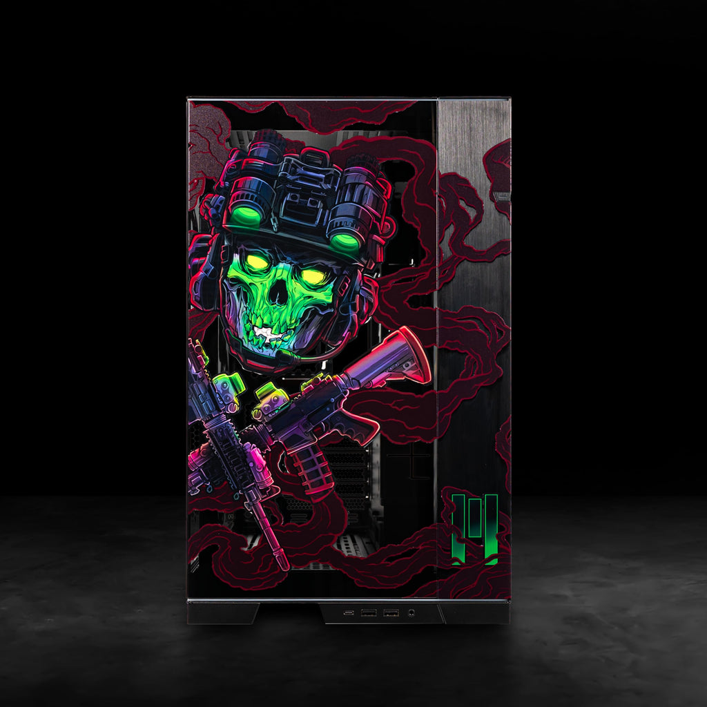 META PCS Night Reaper Lian Li O11 Dynamic EVO RGB - Full Tower ATX PC Case – Tempered Glass Gaming Computer Case with Modular Design, High Airflow, and Customizable RGB Lighting
