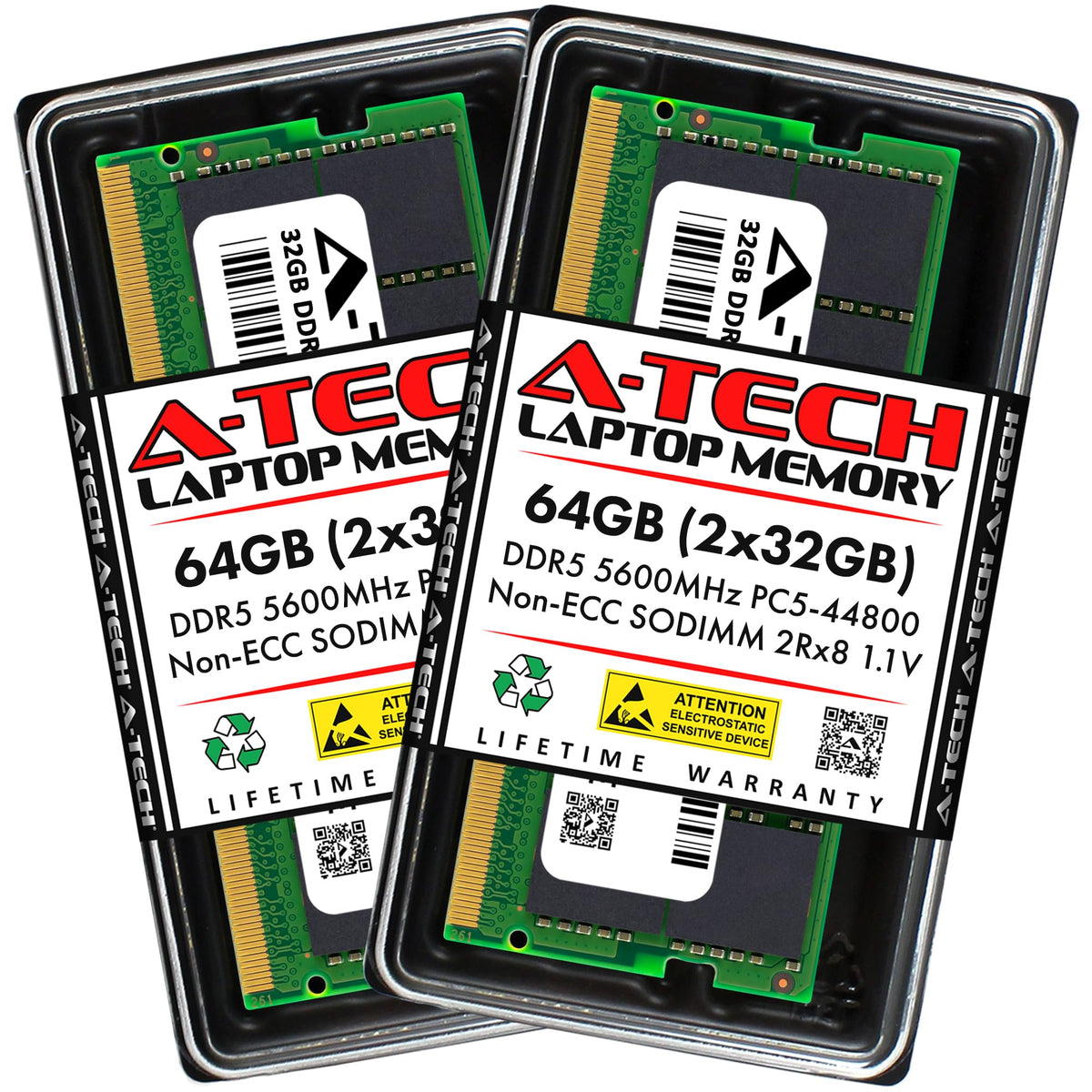 A-Tech 8GB RAM for Lenovo LOQ 15APH8, 15IRH8, 16APH8, 16IRH8 Gaming Laptop | DDR5 5600MHz PC5-44800 SODIMM 1.1V 262-Pin Non-ECC SO-DIMM Memory Upgrade
