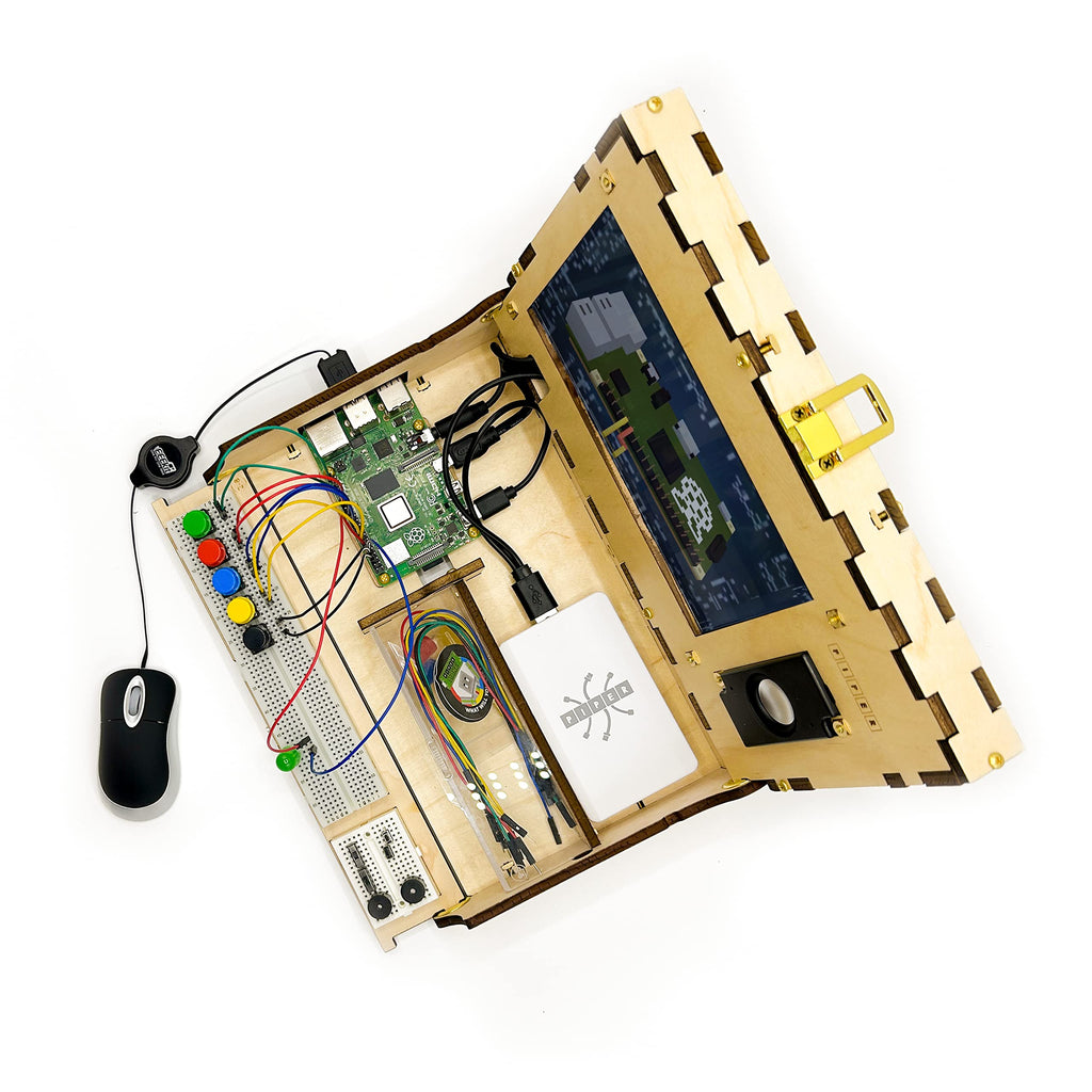 Piper Computer Kit: Award-Winning, STEAM Learning, with Raspberry Pi, Drag-n-Drop Coding, StoryMode, Games, Python, and Amazing Projects!