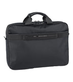Porsche Laptop Bag – 15-Inch Computer Briefcase with Shoulder Strap, Black