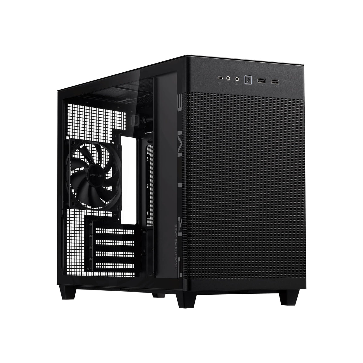 ASUS Prime AP304 ARGB ATX PC Gaming Case Tempered Glass; x4 ARGB Fans